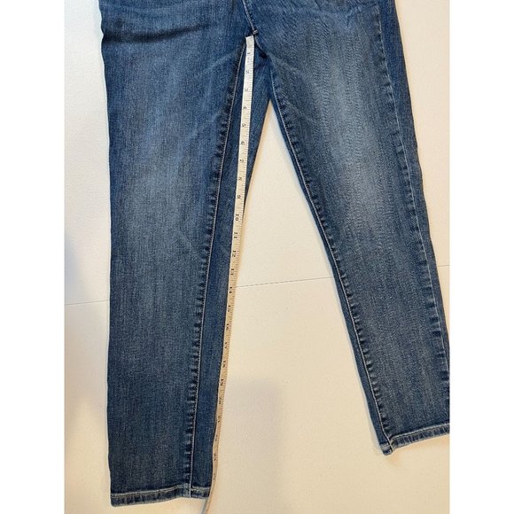 Simple Vera Vera Wang Womens High Rise Ankle Skinny Jeans Denim Stretch Size W29 - Picture 1 of 6